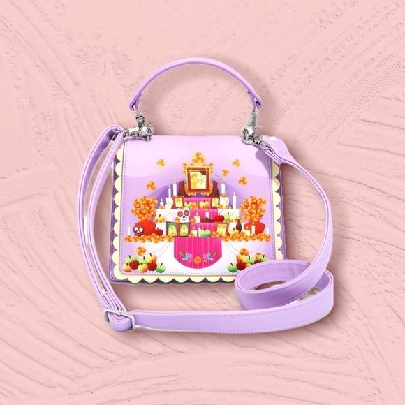 🎉 LAST ONE ‼️ LOUNGEFLY Disney Pixar coco ofrenda handbag - Picture 1 of 6